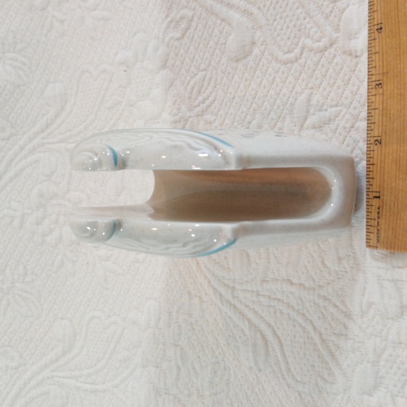 Vintage Geese Picking Through a Basket Table Napkin Holder Made in Japan 1950s - Picture 7 of 8